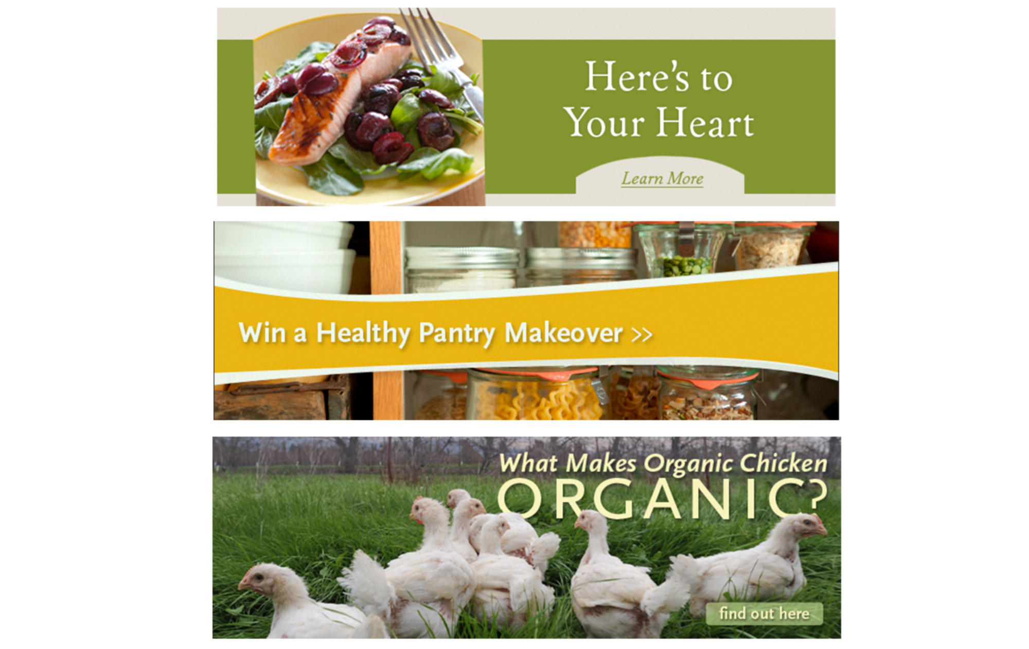 Whole Foods Market | Website Banners