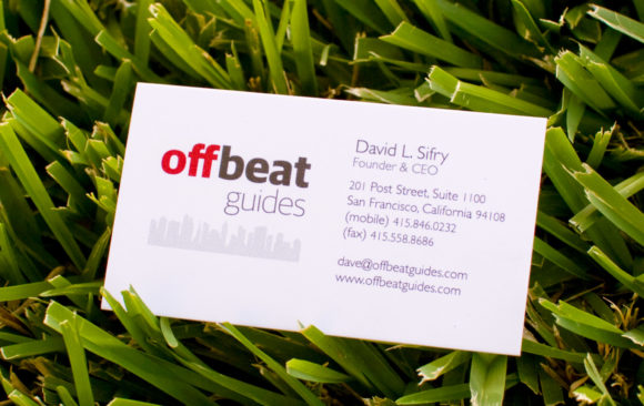 Offbeat Guides | Logo & Business Card
