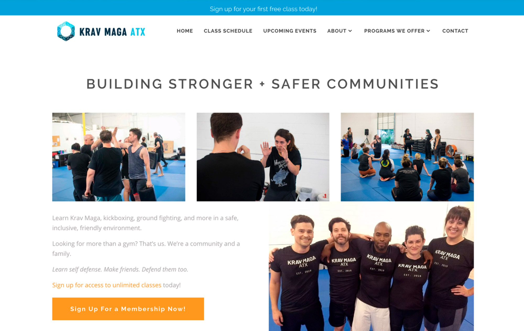 Krav Maga ATX | Website