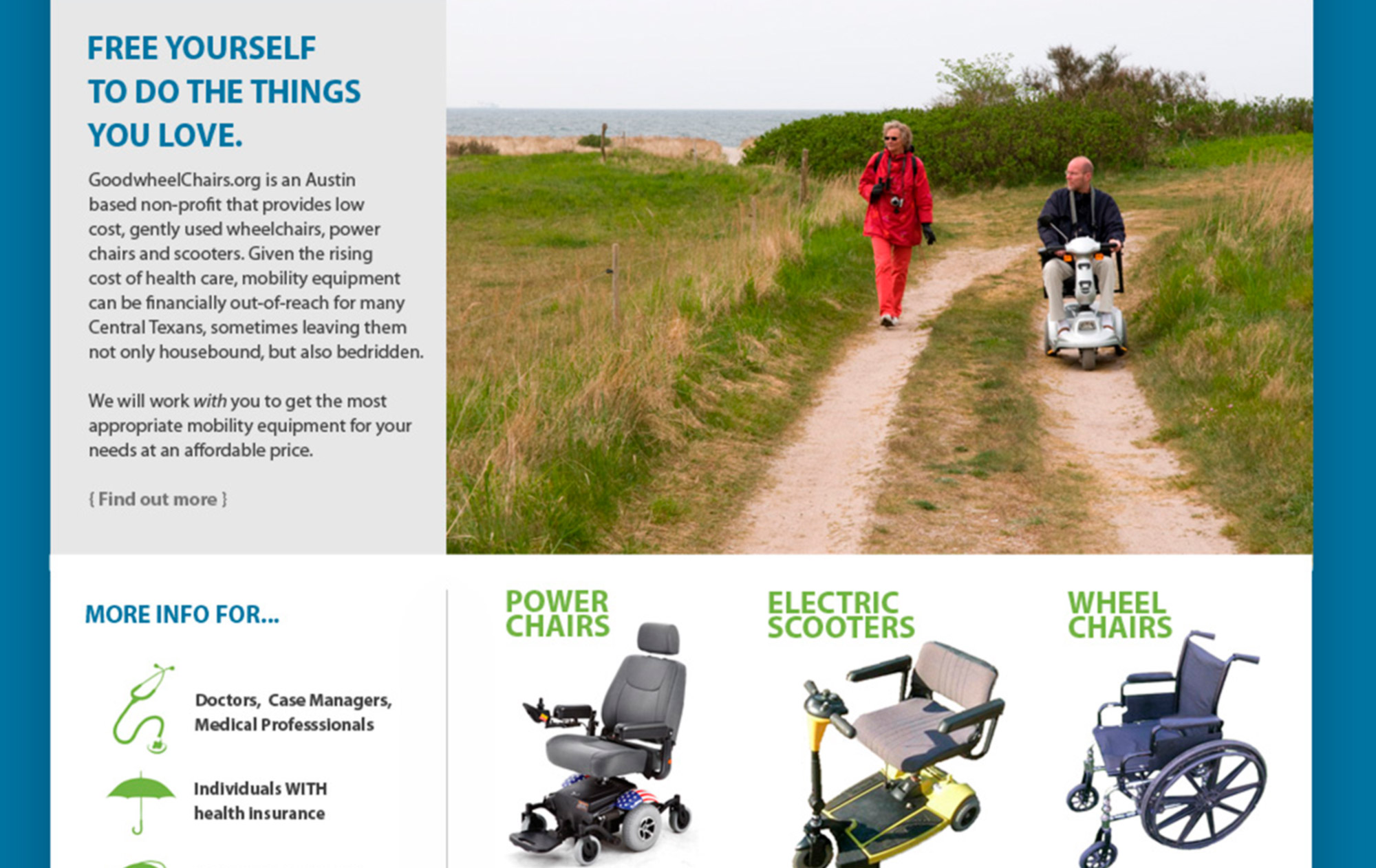 Goodwheelchairs.org Website